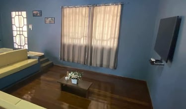 Sala Social do Rancho do Neneco - Rancho para alugar em Miguelópolis SP