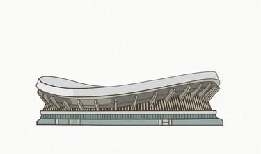 Illustration of the Peace and Friendship Stadium, Athens — deliaMAPS