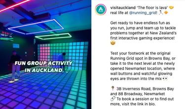 Running Grid Visit Auckland