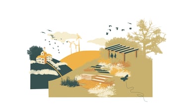 Jardin, espaces collectifs, territoire, énergies renouvelables