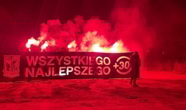 prezent na urodziny dla kibica lech poznań 30 urodziny