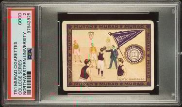 1910-11 Murad Northwestern University Basketball Series 1