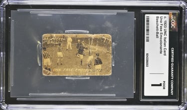 Baschett-Ball Rare Unknown POP 1 Basketball Card