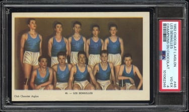 Aiglon Chocolat Sports Cards 1950s