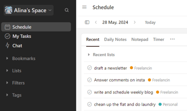 a screen shot of a calendar calendar schedule