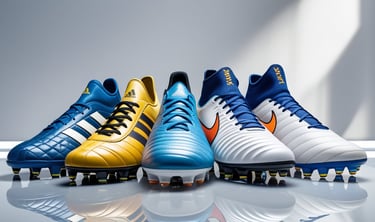 Soccer Cleats Evolution