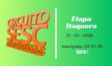 circuito sesc de corridas de rua etapa itaquera 2026