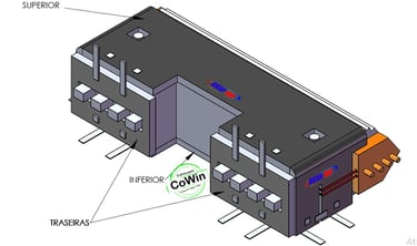 Isolação térmica removível para sistemas de aquecimento, reatores, válvulas, injetoras , extrusoras