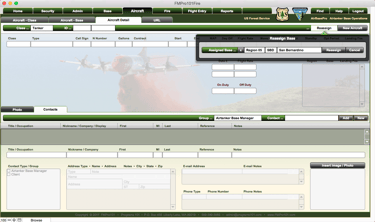 Programs 101 US Forest Service client aircraft