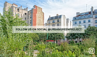 Follow us on social @urbangreenproject_