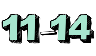 a number eleven and fourteen
