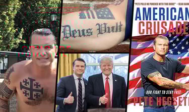 Pete hegseth tattoos 