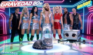 Canción GRAVEDAD 80S dance 80s, retrofuture, disco 80s