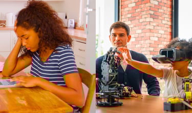 Private school pressure vs finding joy in learning