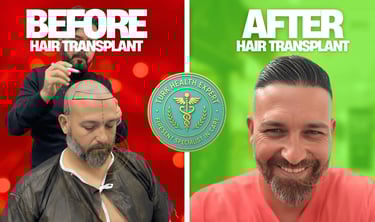 antes y despues del injerto capilar españa