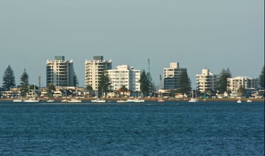 PEP FInder Bay of Plenty of image High rise buildings in Mount Maunganui, suburb of Tauranga