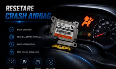 Resetare Crash Data Airbag în Chișinău, Moldova