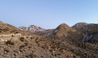 Lippincott pass to Racetrack Playa, Death Valley National Park, California