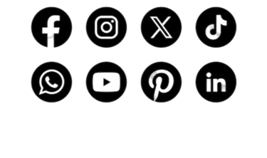 an icon representing social media management