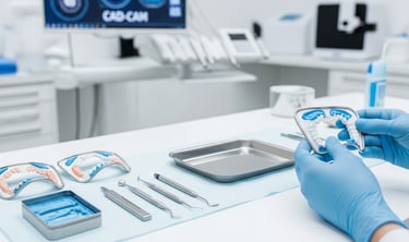 Porte-empreintes dentaires — Histoire, évolution et importance en dentisterie moderne