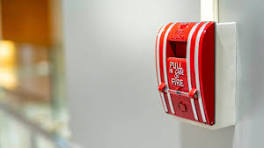Red Fire Alarm