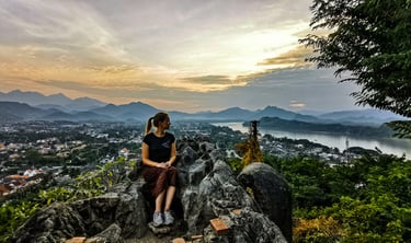Phousi hill Luang Prabang