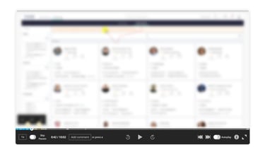 blurred out hotjar recording