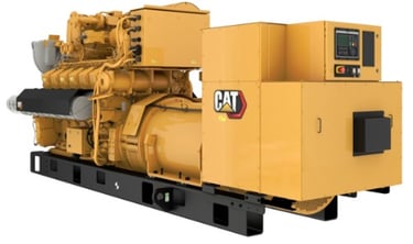 New Caterpillar G3512H, 1500 kW, 400v. 50 Hz.