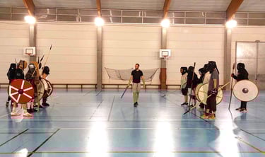Combat viking AMHE Montpellier