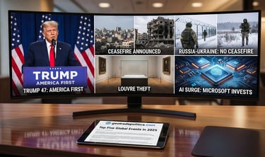 Top Five Global Events in 2025 