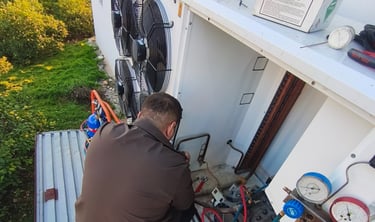 Soğuk hava deposu bakım ve onarım dış ünite 