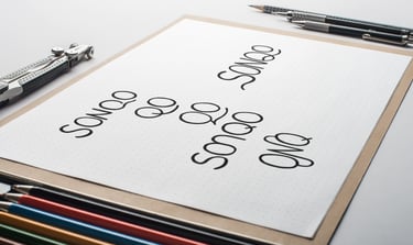 Bocetos del nuevo logotipo de la marca Sonqo Textilería Ancestral