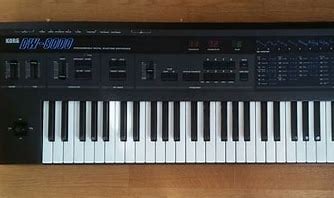 Korg DW8000, Poly hybrid synthesizer with wavetable oscillators.