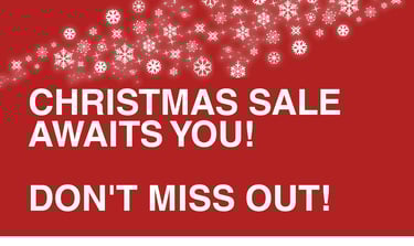 Christmas Sale Sign