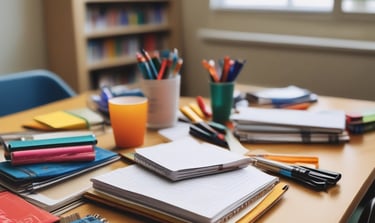 Warm and inviting indoor reading nook with plush cushions and string lights.