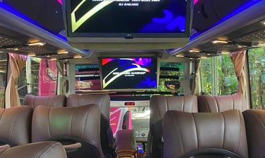 Interior Jetbus 5 Jogja Idaman Transport