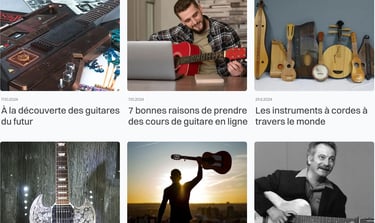 Grimal Freelance - Portfolio - Adlane Guitare