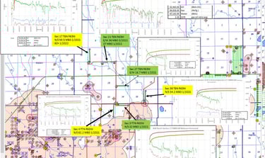 Production mapping and support for infrastructure