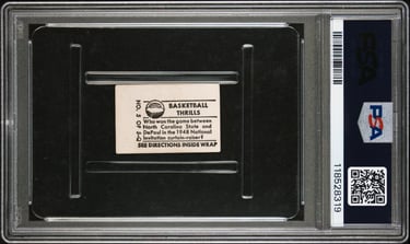 Rare George Mikan Rookie Card 1948 Magic Photos