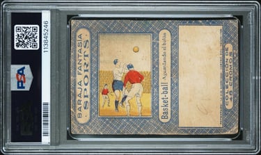 Basketball a guardando el balon Cromo