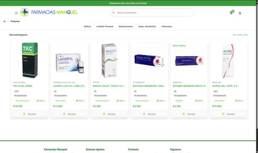 Carros para la venta de medicamentos que cumplen las normas del ISP, especializados para farmacias