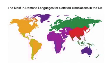 The Most In-Demand Languages for Certified Translations in the UK