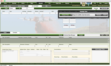 Programs 101 US Forest Service client aircraft