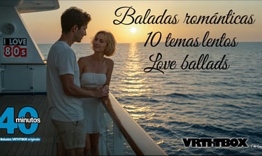 videoclip historia ia, ai creator, musica lenta, baladas, ballads, love, cancion de amor 80s