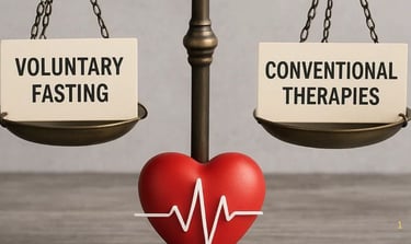 ⚖️ Voluntary Fasting vs. Conventional Therapies in Cardiac Arrhythmias 