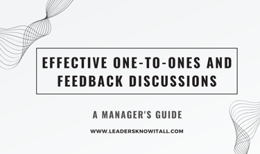 effective one to one feedback discussions questions
