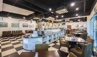 anylodge marina island restaurant