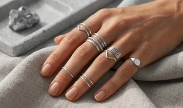 Durable stainless steel knuckle rings with affordable stylish fashion jewelry design