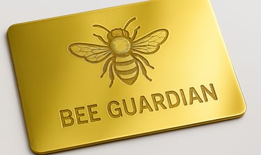 Saskatchewan beekeeper caring for an ethically managed honey hive