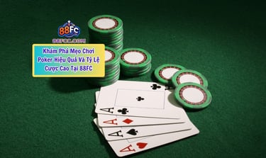 Chinh Phục Poker Tại 88FC - Cơ Hội Giành Chiến Thắng Lớn